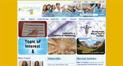 Desktop Screenshot of healthbridges.info